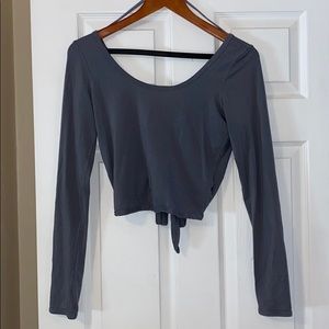 Lululemon Crop Tie Top